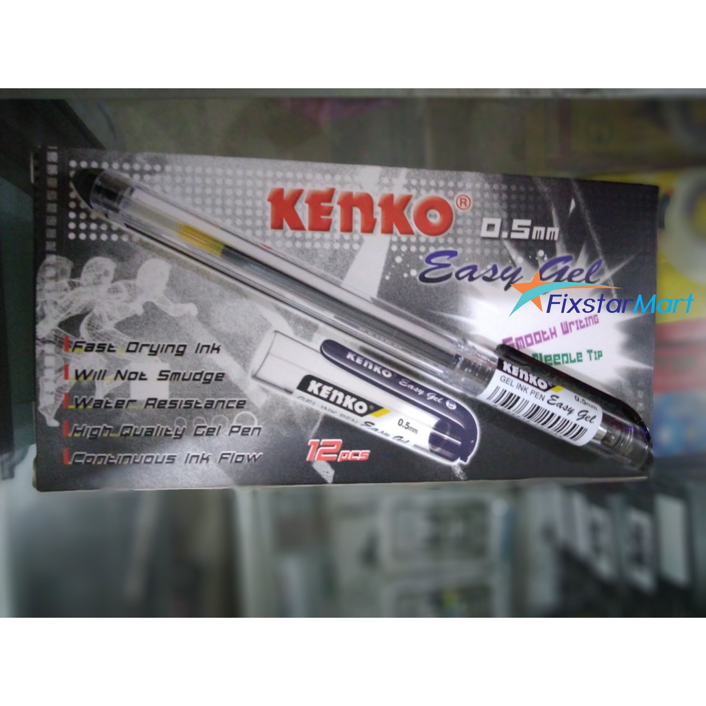 

Pulpen Gel KENKO EASY GEL 0.5mm