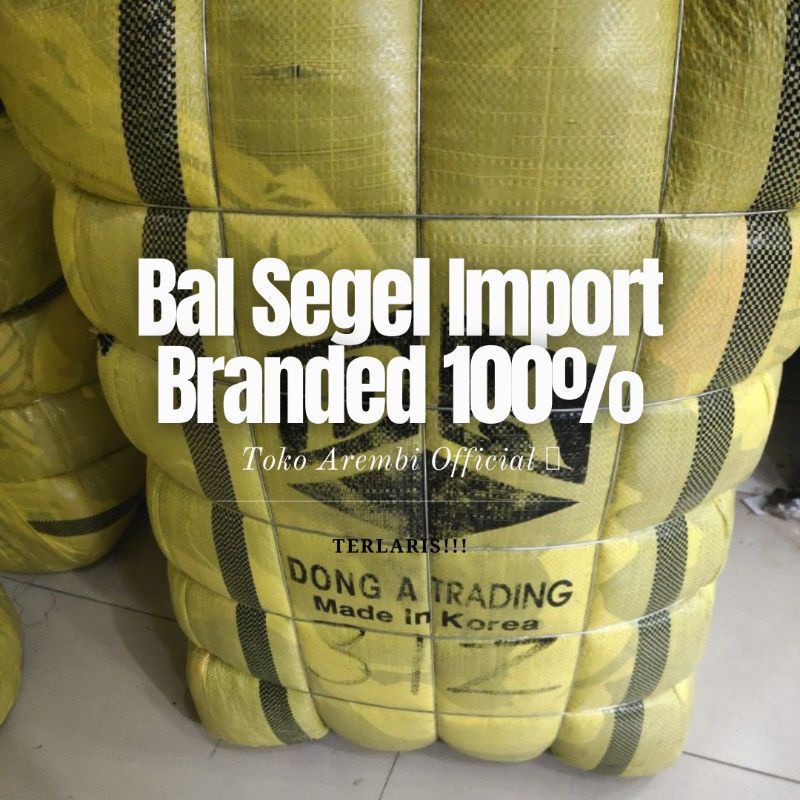 Bal import segel kode hoodie korea dari bal DONG A, Branded + Bersih dan Bagus! (TOKO AREMBI)
