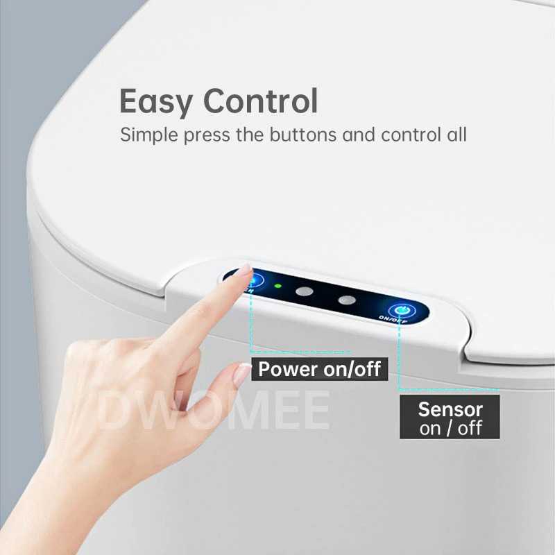 KIMD Tempat Sampah Smart Trash Can Motion Sensor Dustbin 16L - L1