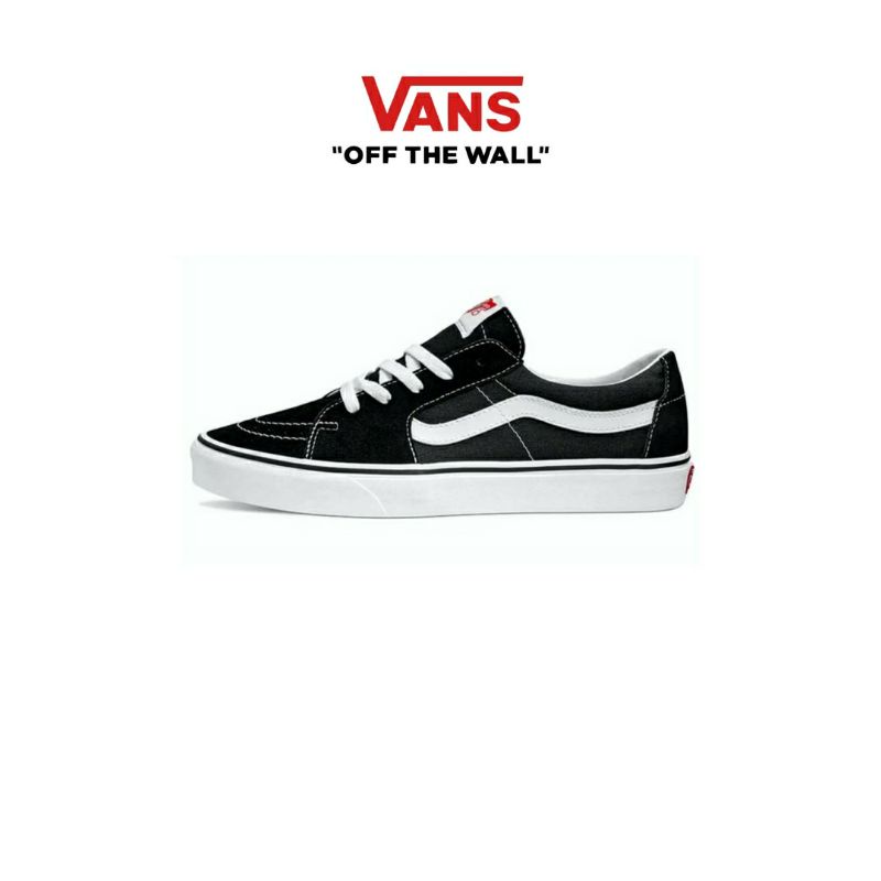 Vans Sk8 Low Black White Original