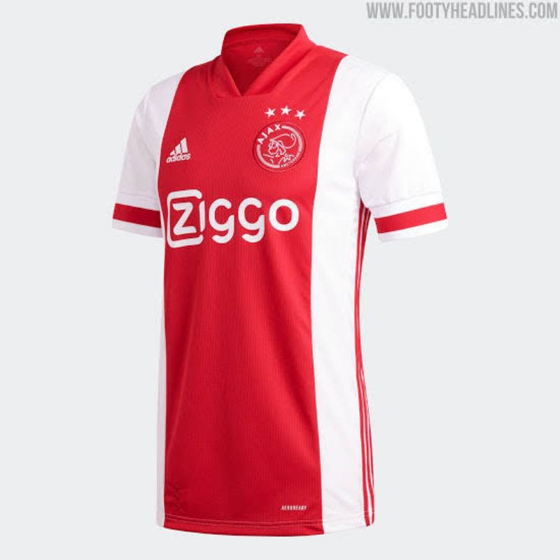 JERSEY BOLA AJAX AMSTERDAM HOME 2020/2021 GRADE ORI