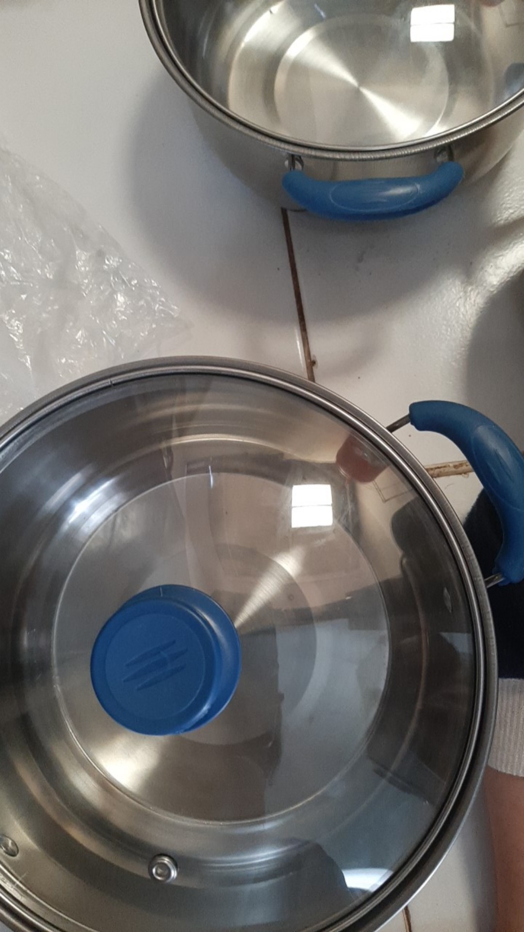 Panci Set M225a 16/24 Tutup Kaca Stainless - Stock Pot Serbaguna