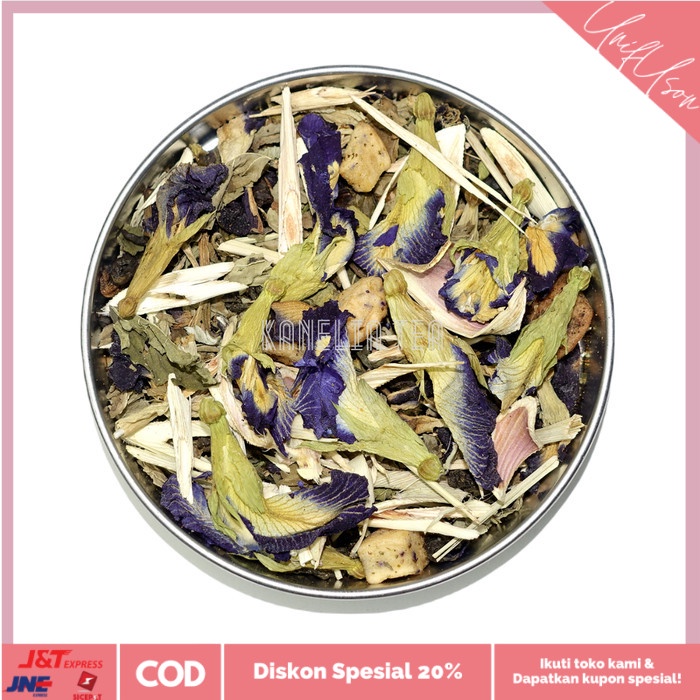

⭐COD⭐ TROPICAL BLUE / KANELIA Premium Green Tea / Teh Hijau Bunga Telang