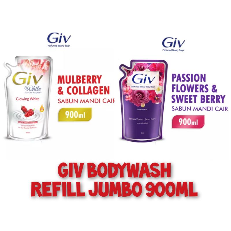 GIV JUMBO Bodywash Refill 825ml