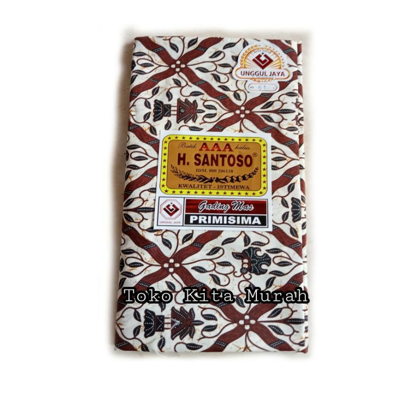 Kain batik cemerlang | motif sidomukti | kain jarik | kain jarit
