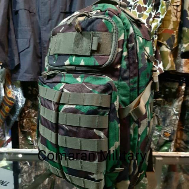 SKD           TAS PUNGGUNG LORENG TNI - TAS RANSEL ORIGINAL TNI