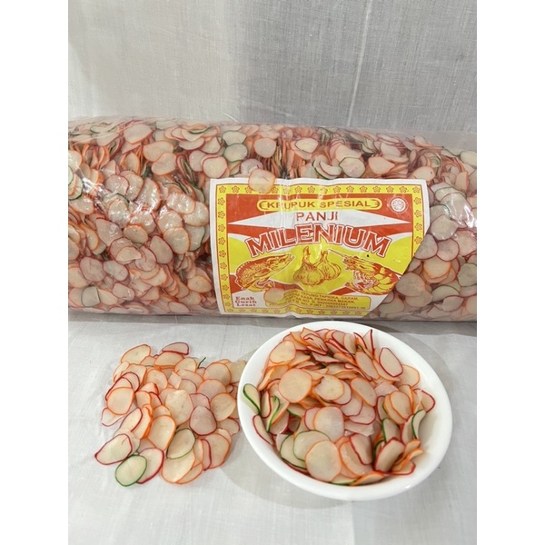 

[250gr] Kerupuk Bawang Mini Mill Mentah Murah - Special Panji Milenium