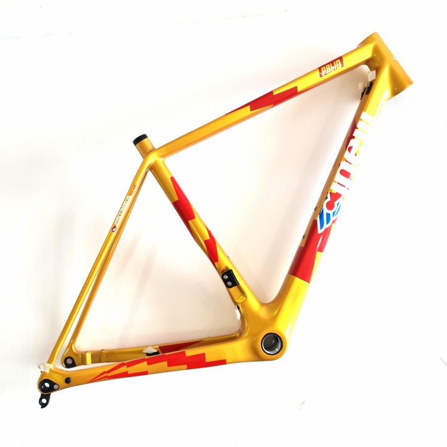 Frame Roadbike Cinelli Palio Disc Frameset Yellow Mellow