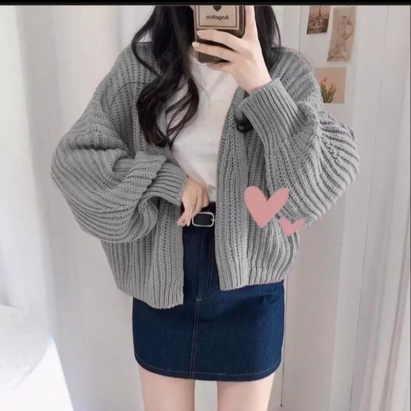 CARDIGAN HAZEL RAJUT / CARDIGAN PREMIUM QUALITY