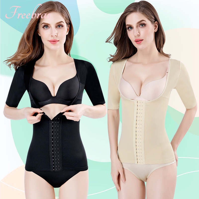 Korset Postur Velvet Thickened Body Shapewear Punggung Corset Pelangsing Perut Postur Punggung