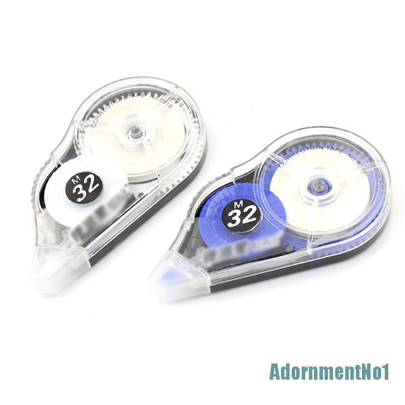 (AdornmentNo1) Correction Tape / Tip Ex Kertas Roller 32M X 5MM Untuk Sekolah / Kantor