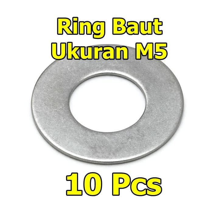 Ring baut ukuran M5 harga per 10pcs