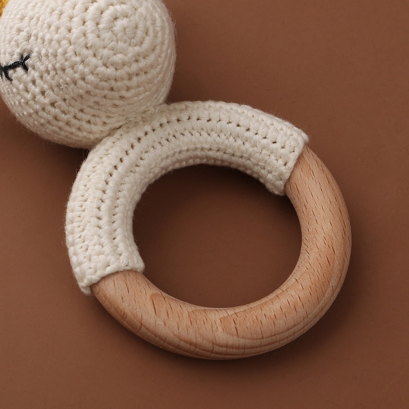 Mary Mainan Teether Bayi Newborn Model Hewan Crochet DIY