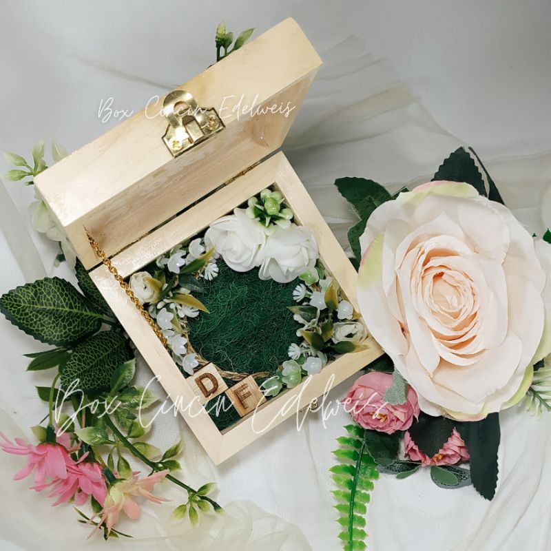 RING BOX/ BOX CINCIN/ KOTAK CINCIN/ RING BEARER/ BOX 10X10