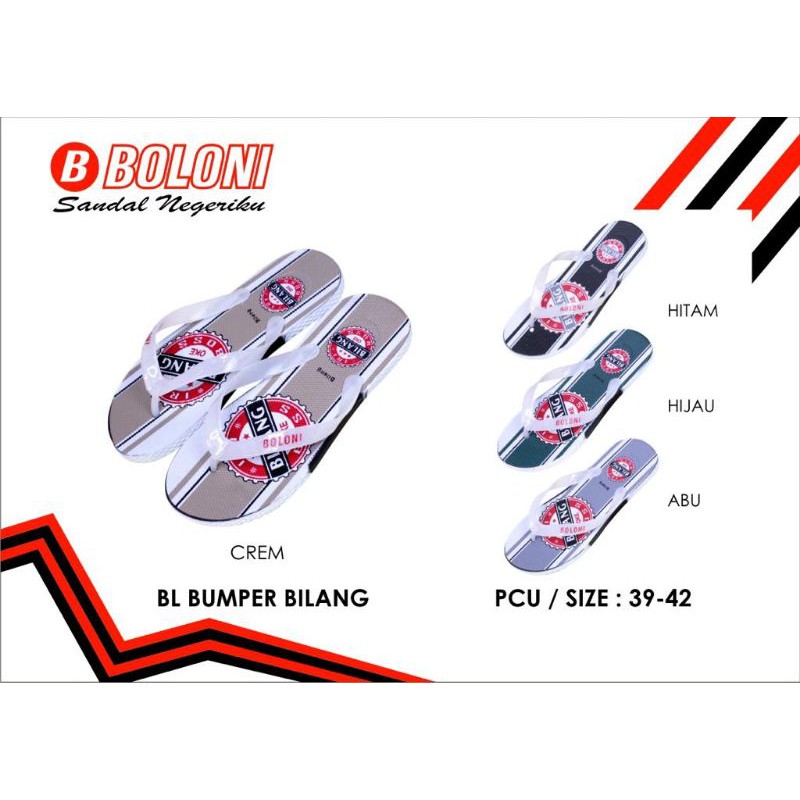 Sandal jepit pria Bilang model Bir bintang