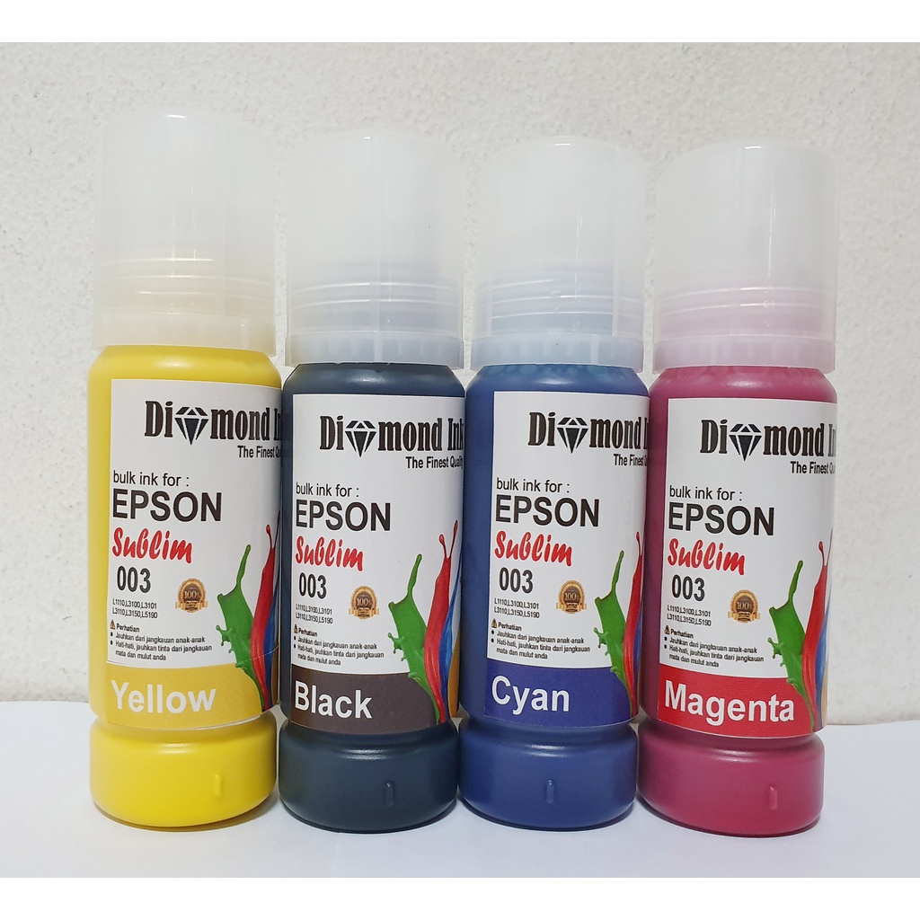 Tinta Sublim Epson L1110 L3110 L3150 L3101 L3100 L5190 Diamond Ink