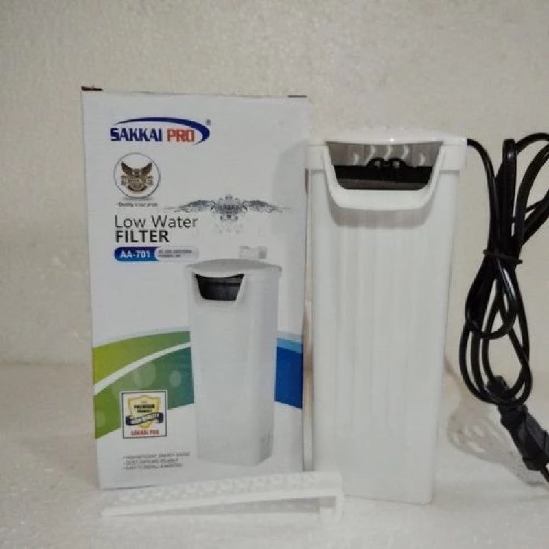 Tabung filter air Dangkal SAKKAI PRO AA-701 Low water filter Aquarium Aquascape AA701 AA 701
