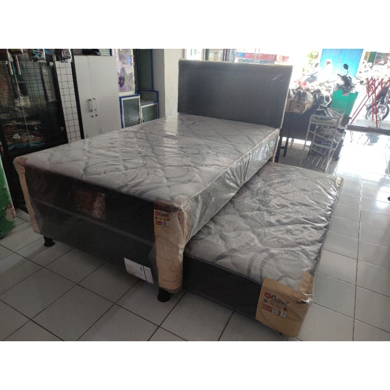 HARGA PABRIK - SPRINGBED 2in1 SORONG CENTRAL KNITTING 120 x 200 - FREE ONGKIR KOTA SEMARANG