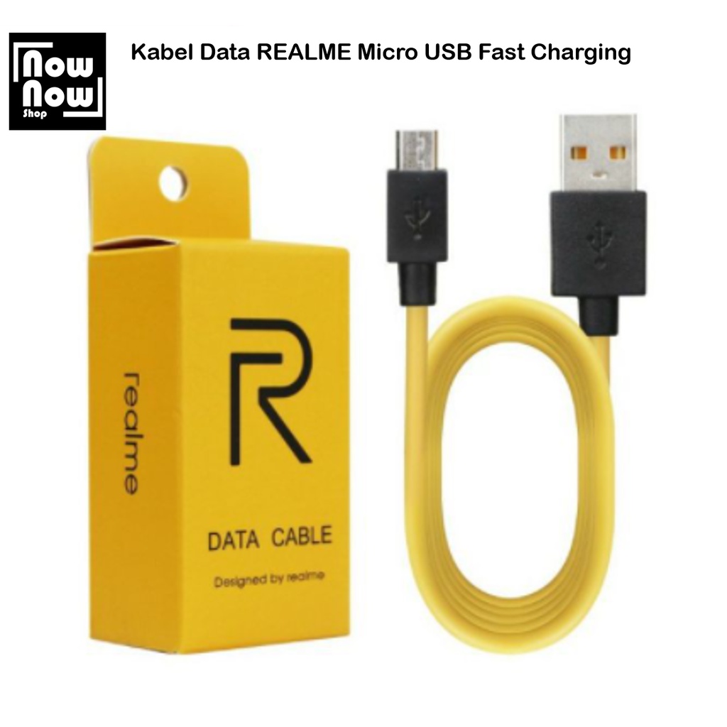 Kabel Data Realme Type C / Micro USB Fast Charging Cable Data For Realme 1 2 C1 2 Pro U1 C1 2019 3 C2 3 Pro X 3i 5 5 Pro Q XT XT 730G X2 X2 Pro C2 2020 C2s 5s 5i X50 5G C3 Narzo