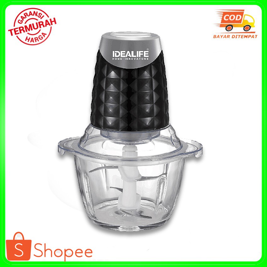 IDEALIFE IL-216 Electric Chopper - Penggiling Pelumat Penghalus Daging Sayur