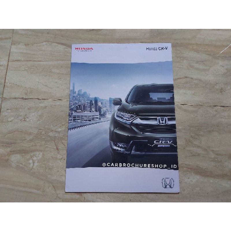 brosur katalog mobil honda crv turbo 2018 leaflet