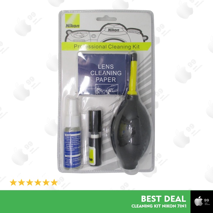 Cleaning Kit Set Pembersih Lensa kamera Nikon 7 in 1