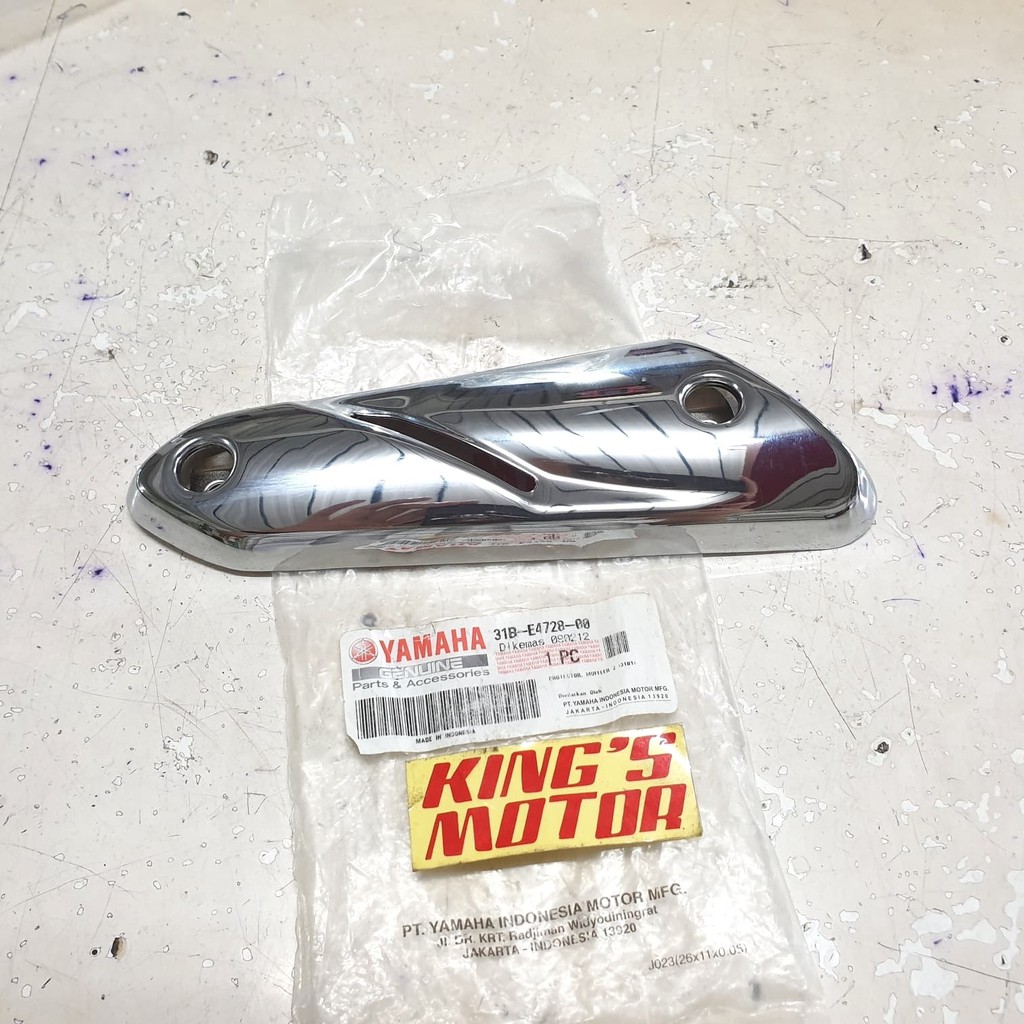 pelindung / tameng / cover knalpot jupiter z new 2009-2012 ori ygp
