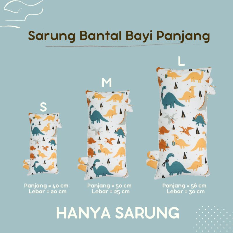 Sarung Bantal Bayi Panjang (HANYA SARUNG)