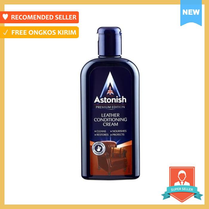 pembersih noda sofa | astonish leather conditioning cream premium