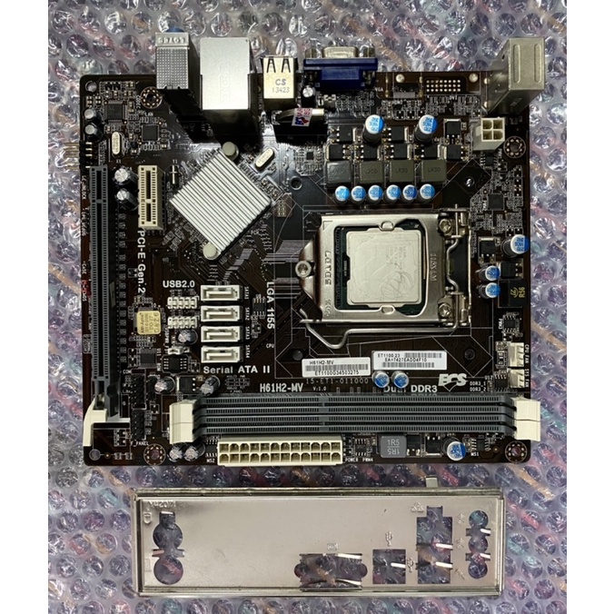 Motherboard Intel ECS H61H2-MV LGA1155 + Proc Core i3-2120 Second