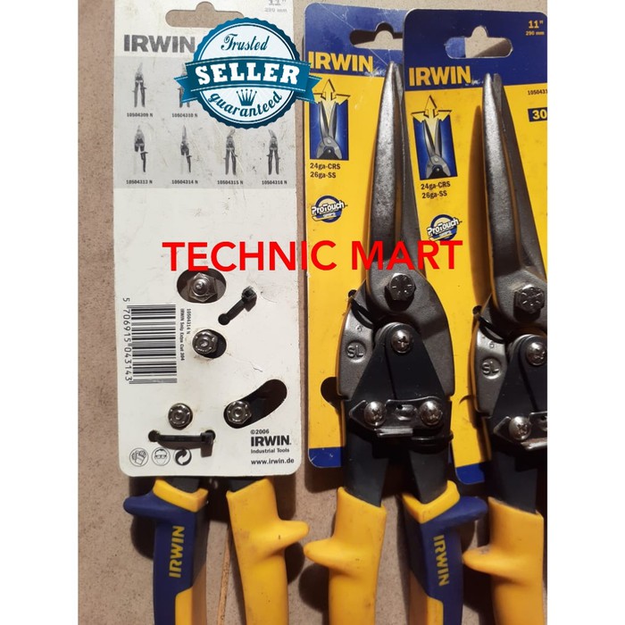 Gunting Baja Ringan Holo Long Seng IRWIN 11",290mm