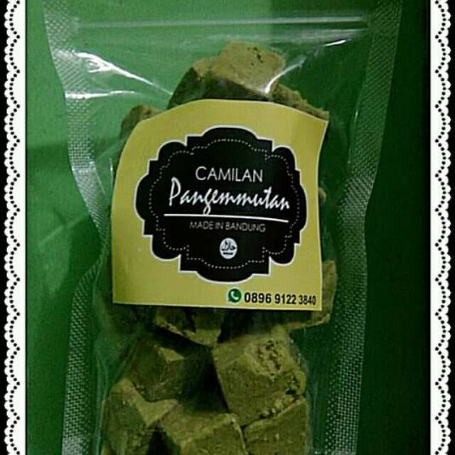 

Coklat home made rasa greentea