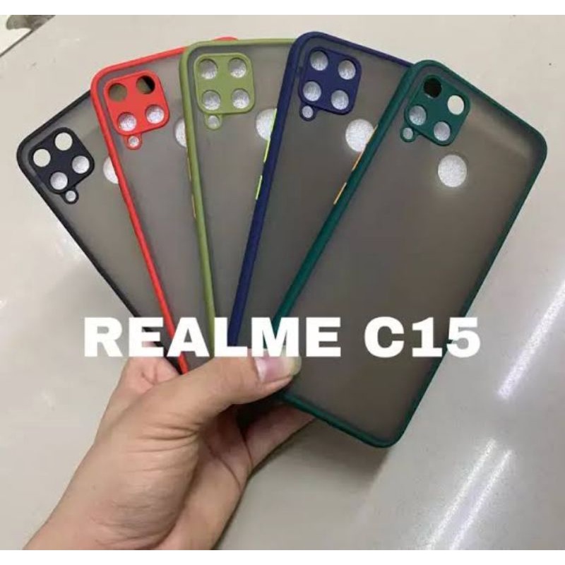 Case Realme 8pro/7/ 7i/C17/ C15/ C21/ C25 Aerocase Protect Camera