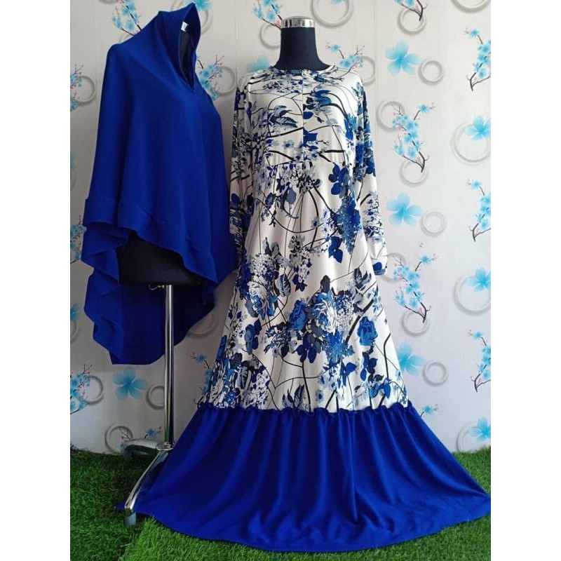 Gamis Syari Set Jilbab