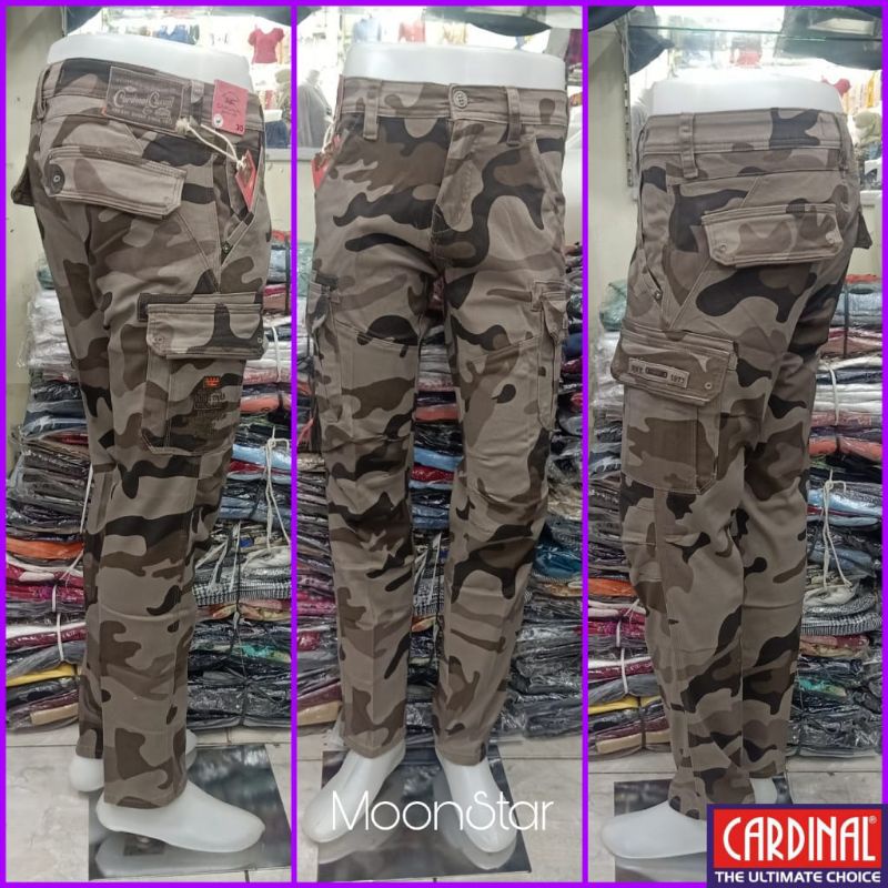 Cardinal Cargo Loreng Panjang 100% Original