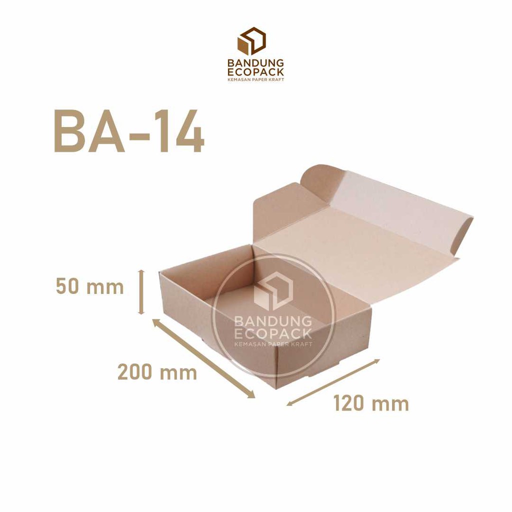 

(FREE DESAIN!!!) Box Pakaian/Snack/Donut/Bolu/Hijab Full Laminasi BA-14