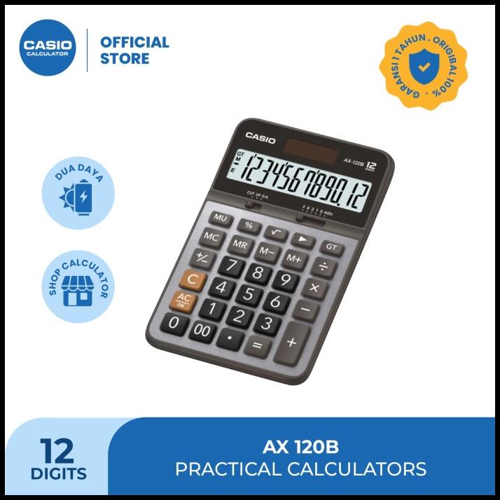 

Casio Value Series Calculator Ax-120B