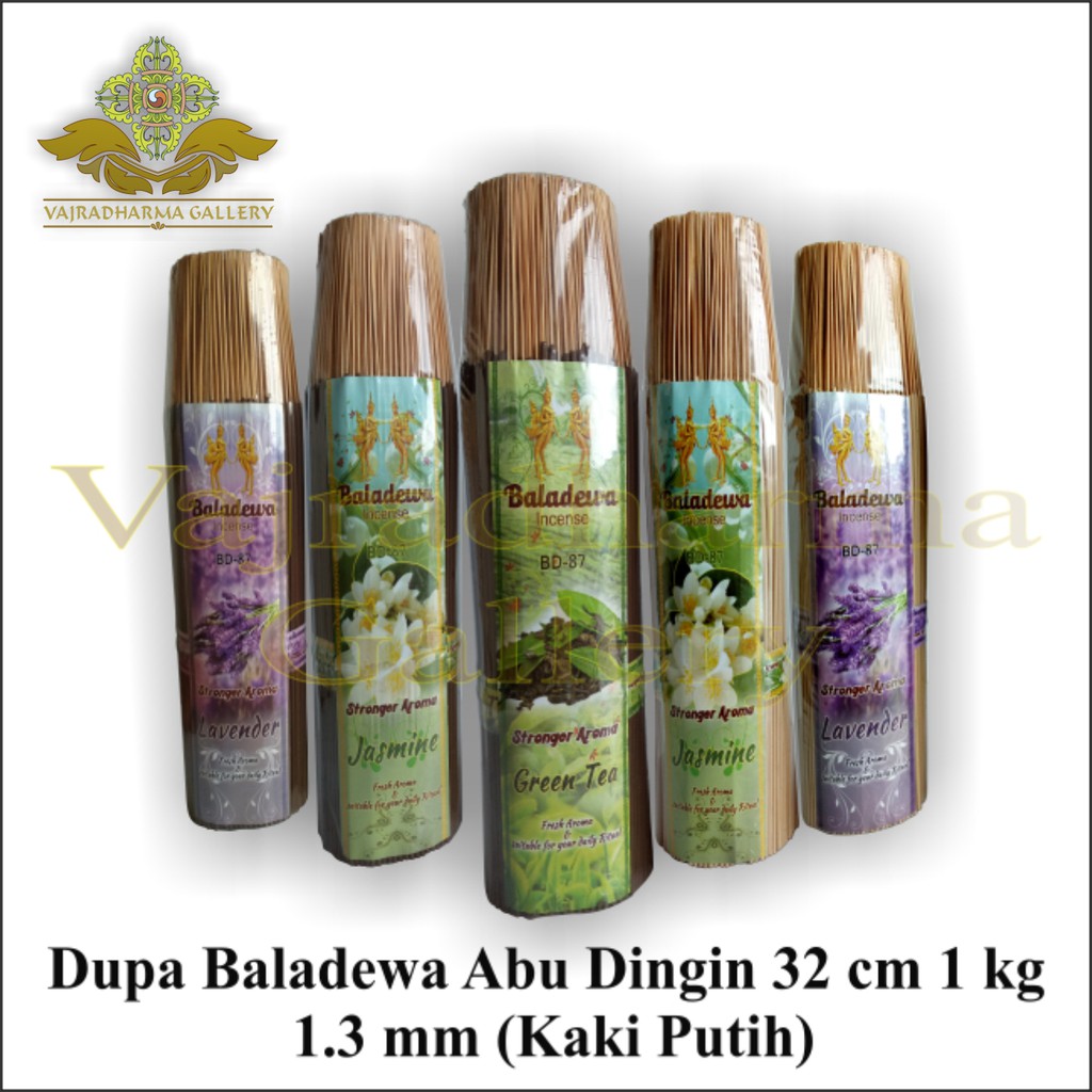 Dupa / Hio Wangi Harum Baladewa Kaki Putih-Abu Dingin