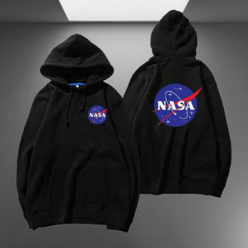 Hoodie Sweater NASA Bahan Flecee Cotton terlaris bisa untuk pria/wanita