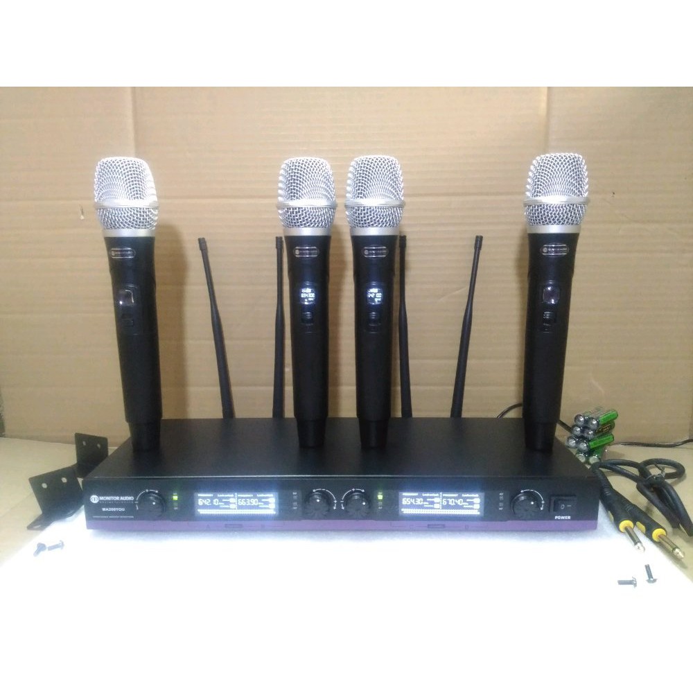 MIC WIRELESS MONITOR AUDIO MA 200YOU 4 HANDLE MA 200 YOUPEGANG