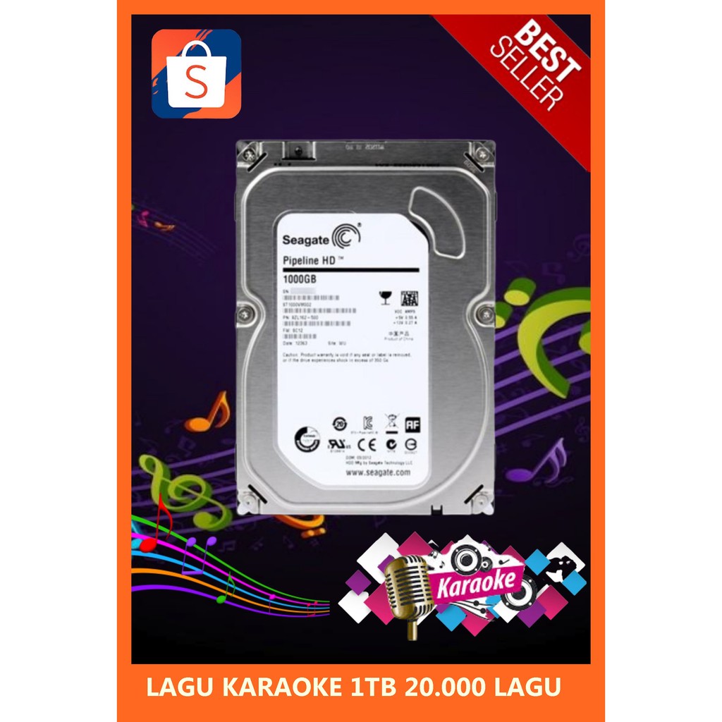 Zona Karaoke - Lagu Karaoke Hardisk Internal 1 TB 18.000 Klip Video Lagu Terupdate 2025