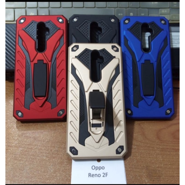 Phantom Series Stand Robot Case Oppo Reno 2F
