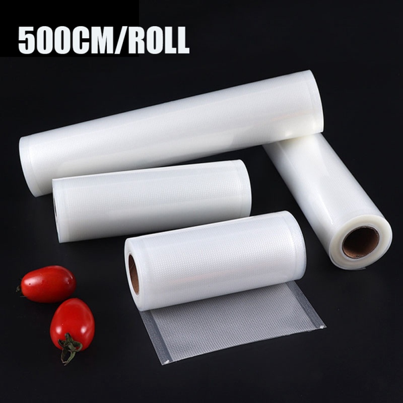 Mi.more Plastik Vacuum Sealer Packing Roll Embos 5 Meter  / Embossed Food Grade Vacum Sealer