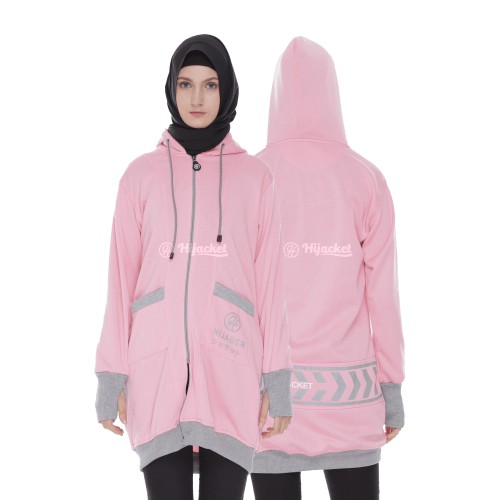 Jacket Hijacket Yukata I Jaket Hijaber I Hijaket Original I Jaket Muslimah-ORCHID