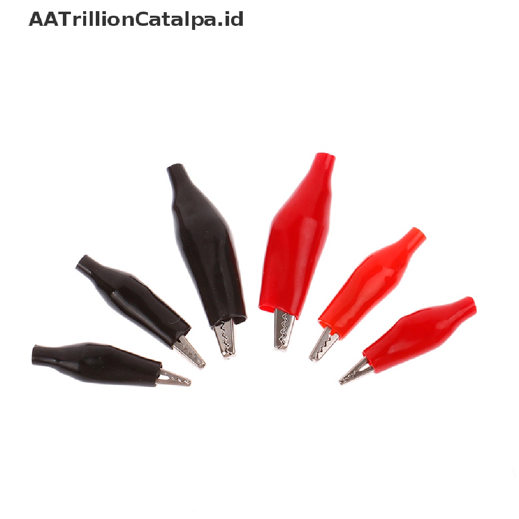 Aatrillioncatalpa 10Pcs / lot Klip Buaya 28mm / 35mm / 45mm Warna Warni Untuk test power