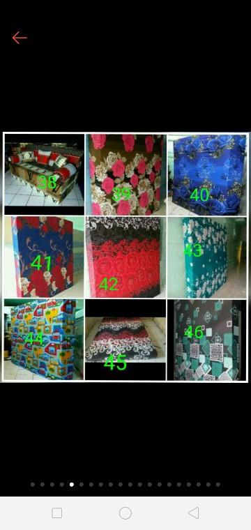 Sarung Kasur/sarung Kasur Inoac/cover Kasur Busa Inoac/tebal 20cm/resleting L Panjang