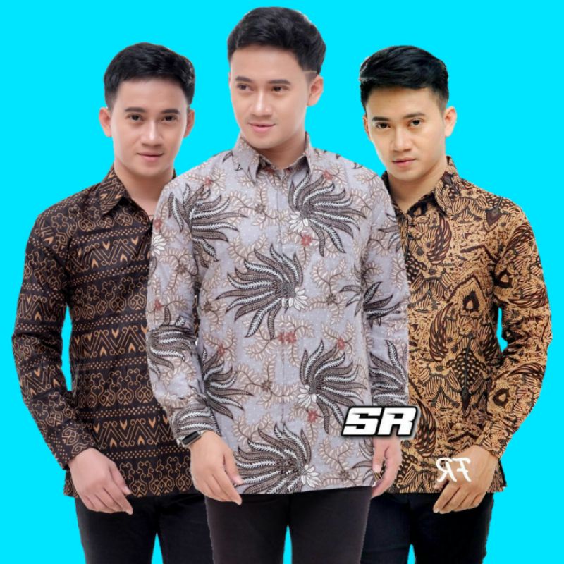 NEW ARRIVAL DISTRO BATIK PRIA BORDIR SOGAN HRB026 BATIKAF NOTOARTO BATIK IPNU-IPPNU HEM PRIA