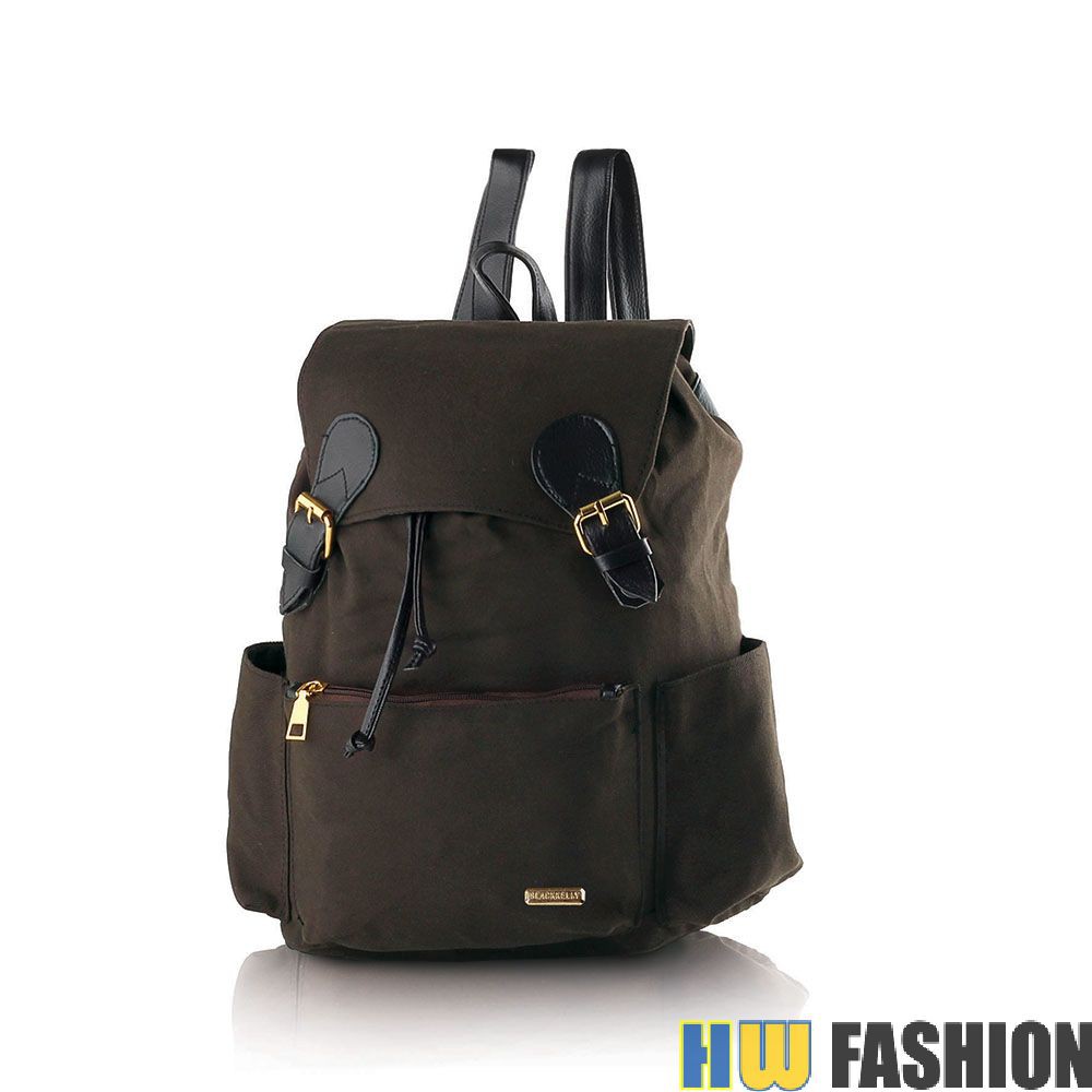 Blackkelly - BCL 515 Tas Ransel Wanita COKLAT murah original cibaduyut keren