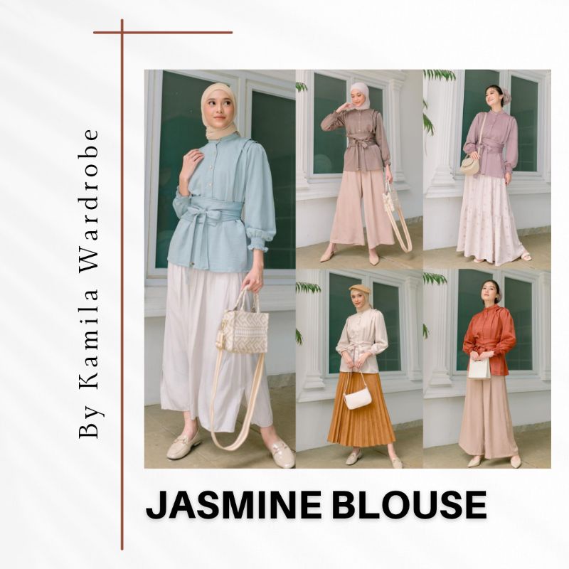 JASMINE BLOUSE, ANKA BLOUSE & ELORA TUNIC BY KAMILA WARDROBE