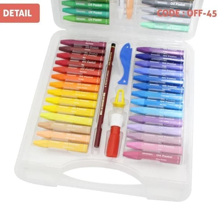 

PASTEL-DRY-OIL- CRAYON GREEBEL 55 WARNA - ALAT MEWARNAI OIL PASTELS -OIL-DRY-PASTEL.